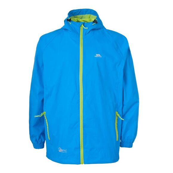 Trespass Adults Unisex Qikpac Packaway Waterproof Jacket / Cobalt